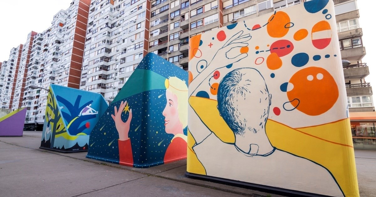 FOTO Na platou kod Mamutice osvanuli novi šareni murali