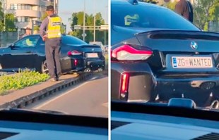 Troje mladih BMW-om sletjelo s ceste u Zagrebu