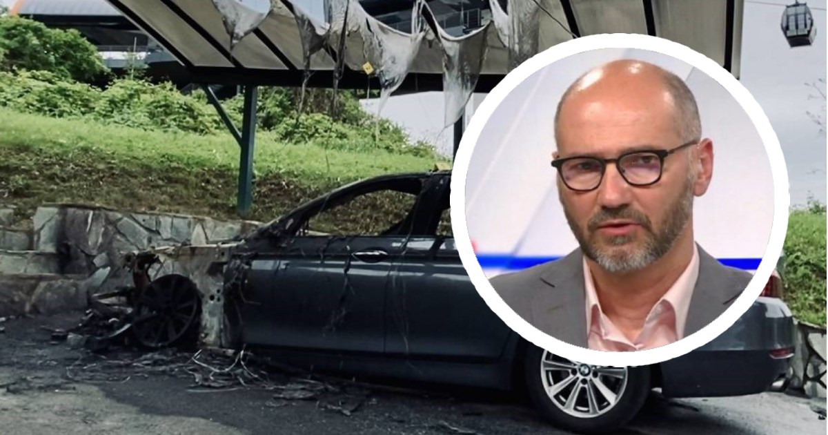 Klisović o zapaljenom autu kod žičare: Meni to miriši na mafijaški potpis