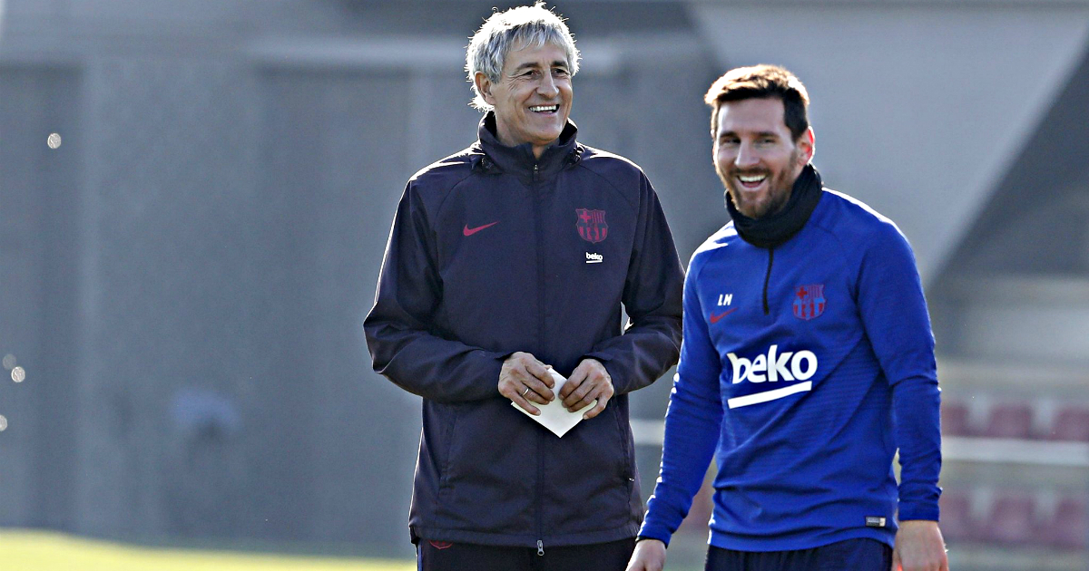 Setien odmah pokazao da neće imati problema s autoritetom u svlačionici Barce