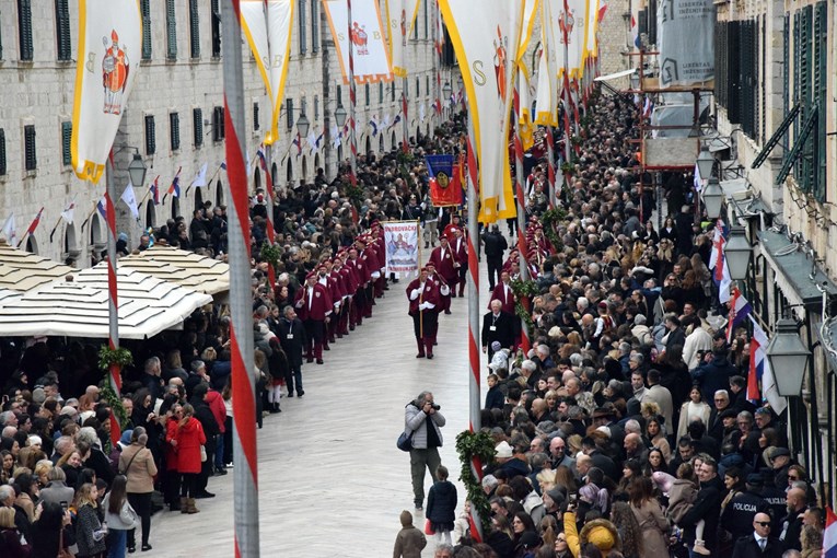 Zatvorena Festa svetog Vlaha u Dubrovniku