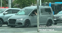 Prvi "dostavni Audi" viđen na hrvatskim cestama