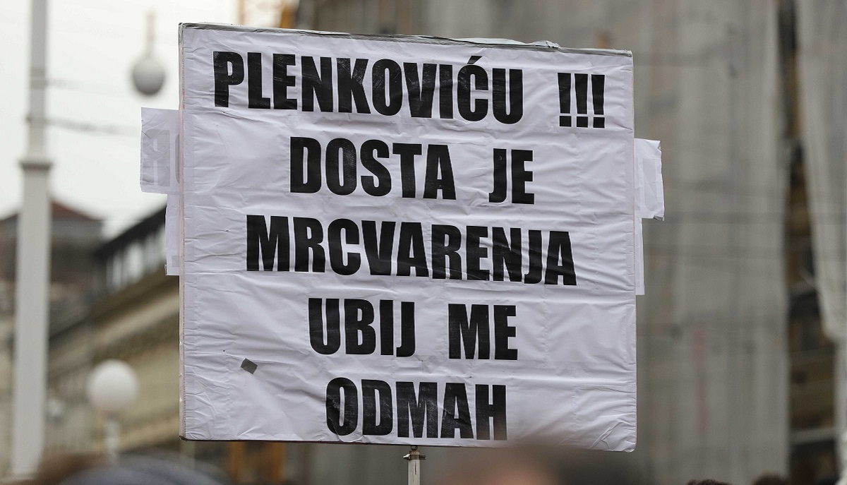 FOTO Pogledajte transparente s prosvjeda poduzetnika i ugostitelja
