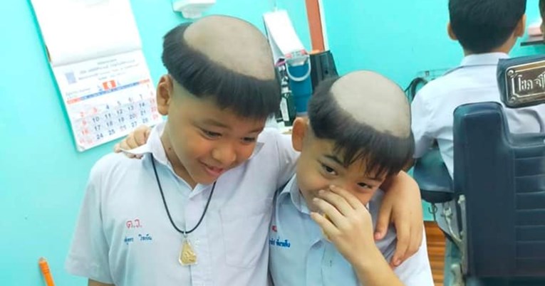Dječake u Tajlandu ismijavaju zbog redovničke frizure