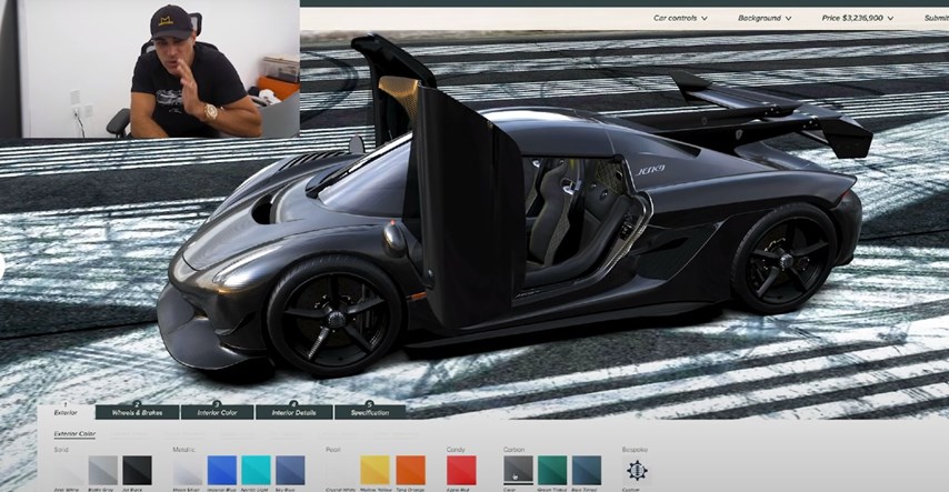 VIDEO Jedna opcija na Koenigseggu stoji poput Lamborghinija