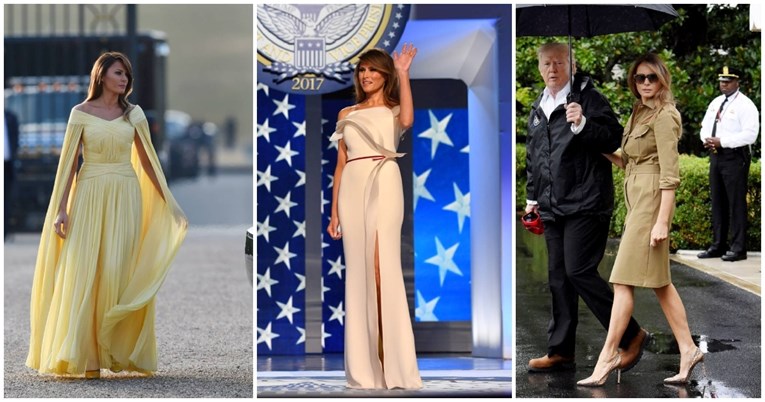 15 najupečatljivijih outfita Melanije Trump tijekom prvog mandata