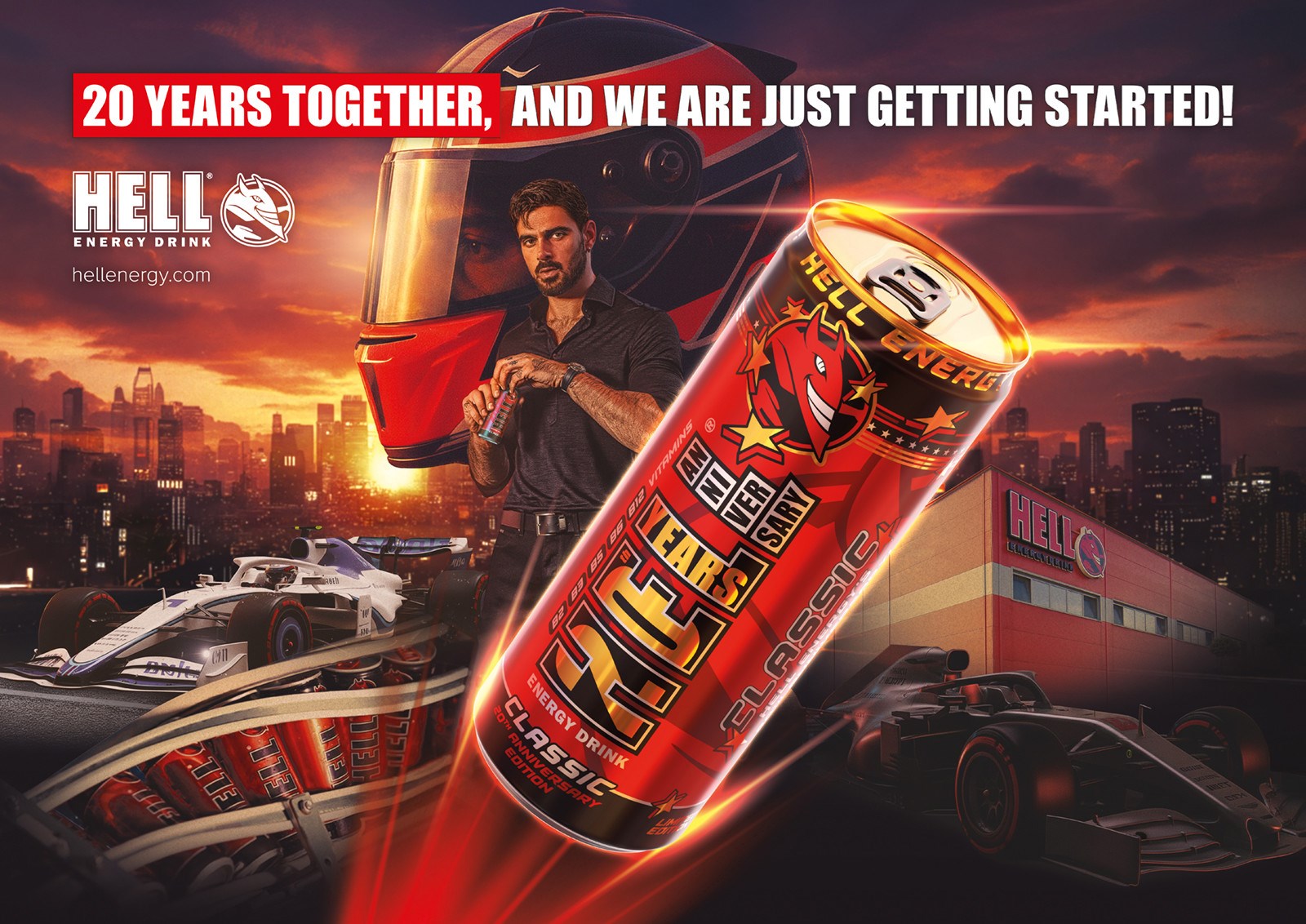 HELL slavi 20 godina: stigla limenka s potpisom Morronea