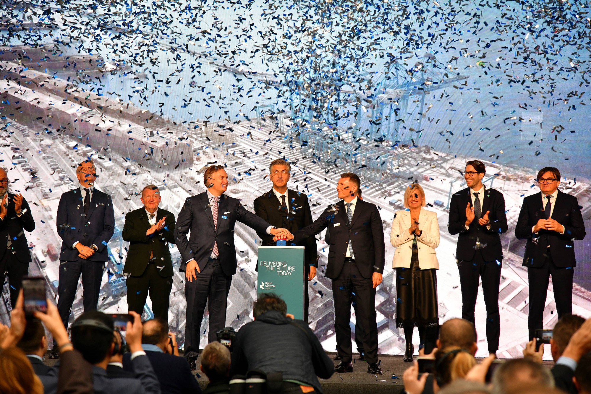 Otvoren novi kontejnerski terminal u Rijeci