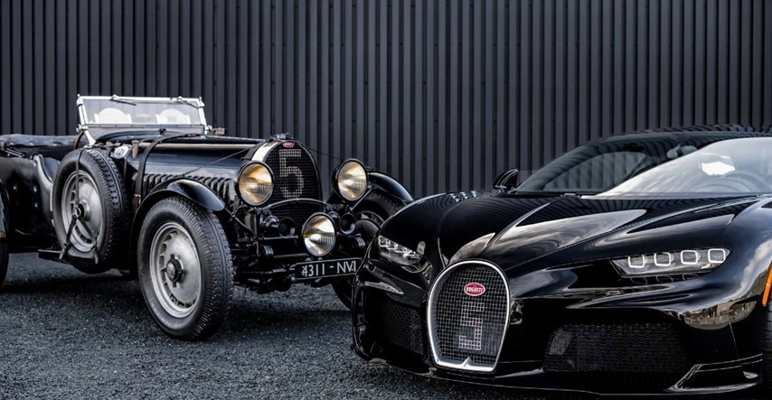 FOTO Bugatti predstavlja još jedan specijalni model, opaki Chiron Hommage T50S