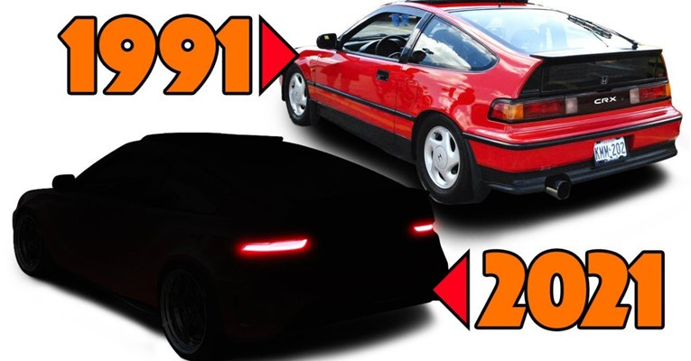 Honda CR-X 30 godina kasnije