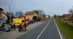 VIDEO Kod Bjelovara napadnut djelatnik Hitne pomoći, objavljena snimka