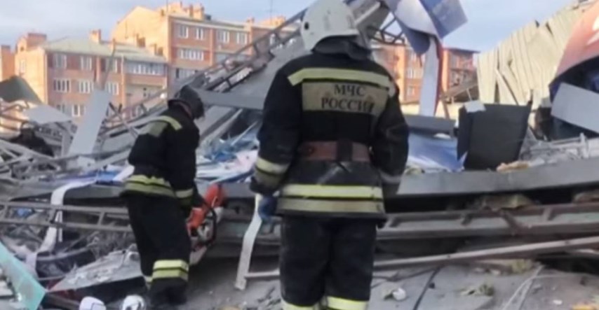 Eksplozija u Rusiji: Razrušen cijeli trgovački centar, spasioci pretražuju ruševine