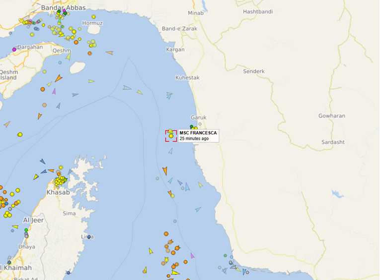 Iranska garda napala tri broda pa zaplijenila dva u Hormuzu