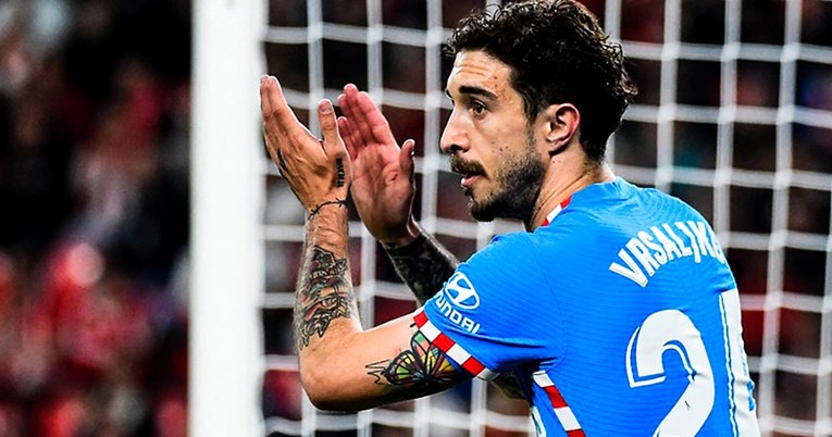 Atletico se lijepo oprostio od Vrsaljka