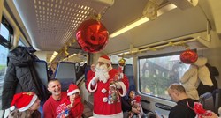 Pregršt dječjeg smijeha u božićnim vlakovima Tin-express