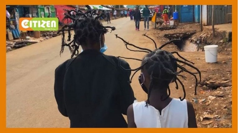 Najpopularnija frizura u kenijskom slumu inspirirana je koronavirusom, košta oko 3 kn