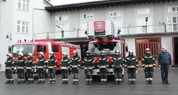 Zagrebački vatrogasci sirenama se oprostili od preminulog kolege