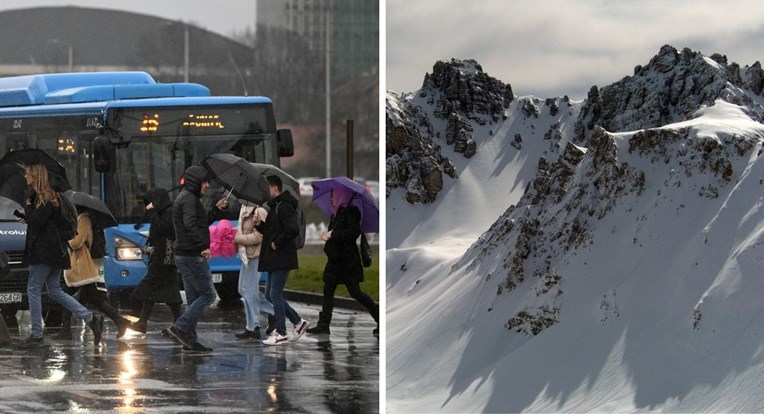 Prava promjena vremena tek stiže. Temperature jako padaju, u Alpama i metar snijega