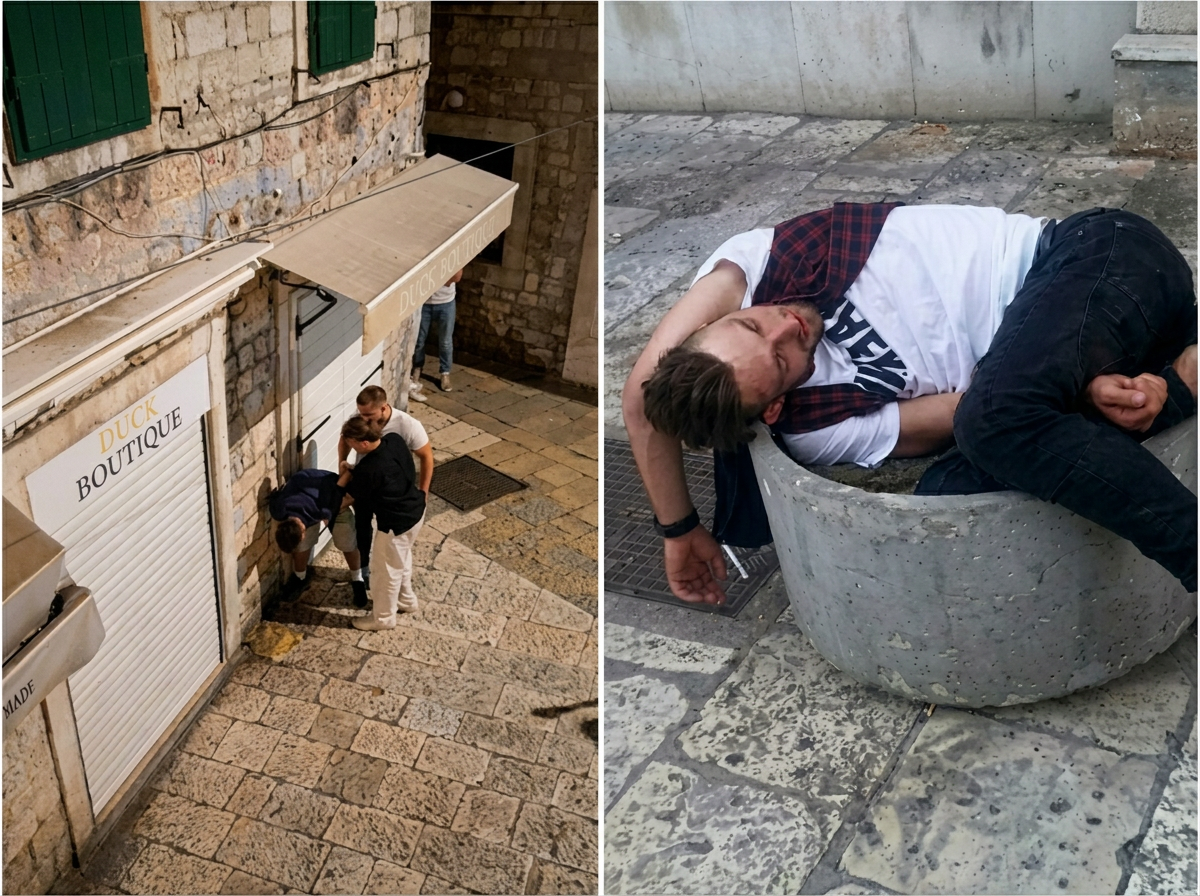 Split brani prodaju alkohola zbog pijanih turista. "Divljanje je preko svake mjere"
