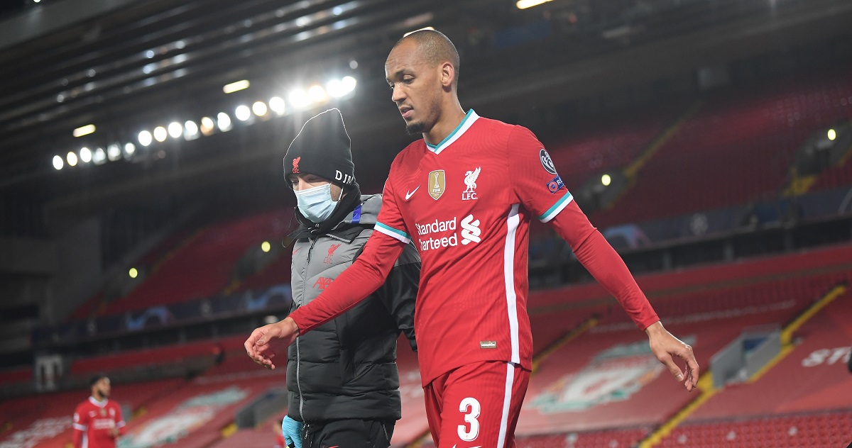 Fabinho se ozlijedio i povećao probleme obrani Liverpoola