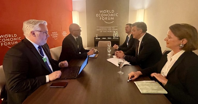 Plenković otišao u Davos, sastao se s premijerima Crne Gore, Gruzije i Lihtenštajna