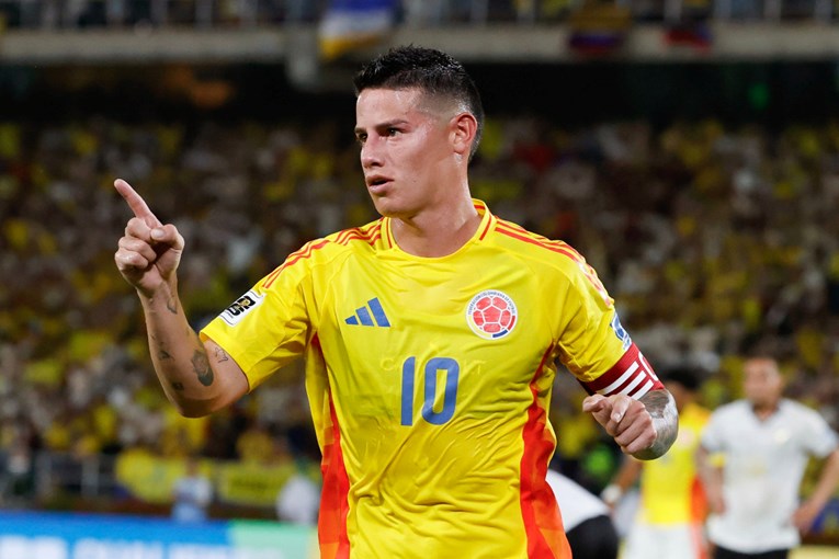 Kolumbija objavila popis igrača za Hrvatsku