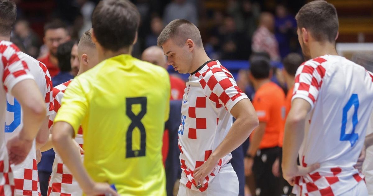 Hrvatska u drami remizirala na Euru u futsalu. Jako joj visi prolaz