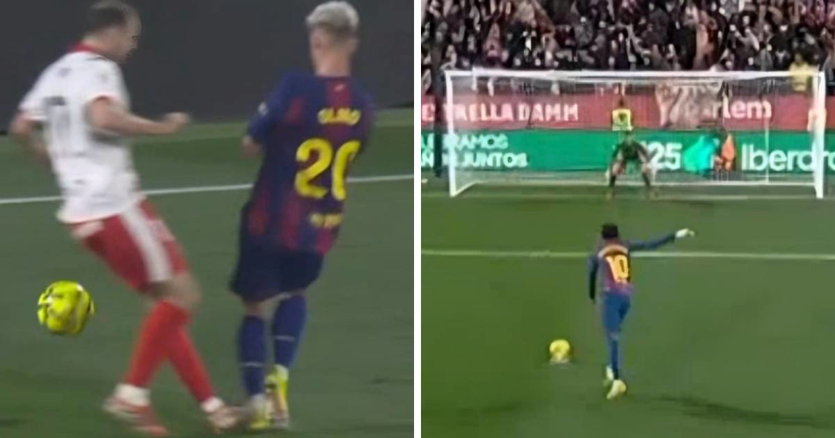 Olmo je izborio penal za Barcelonu. Pogledajte što je Yamal napravio nakon toga