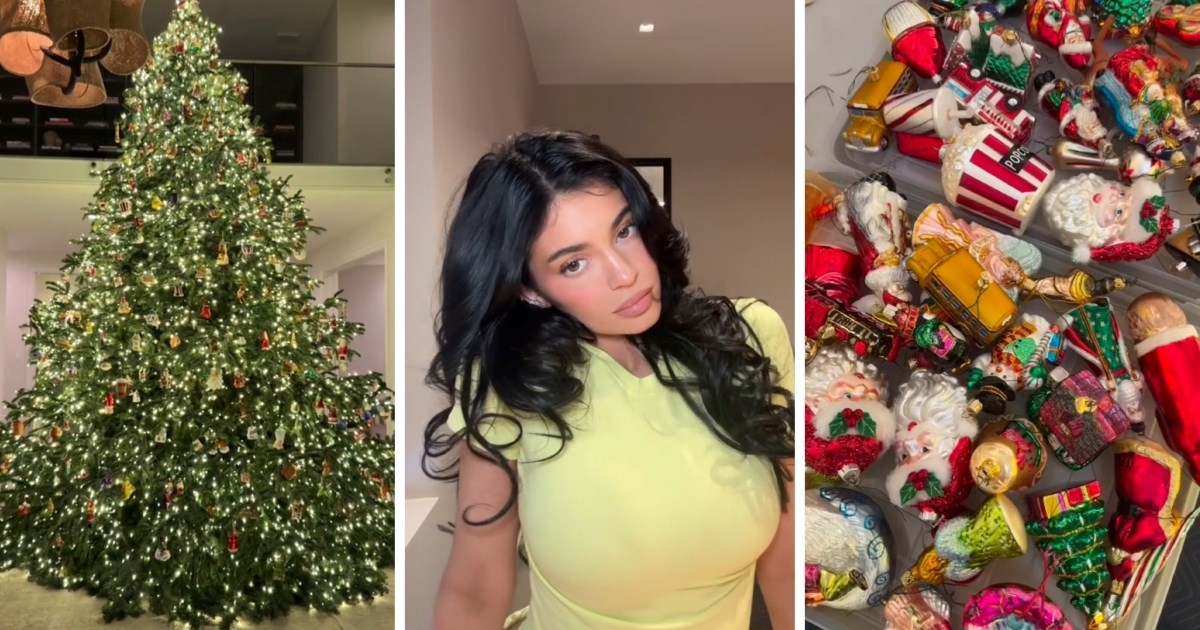 "Veličine je moje kuće, ali prekrasno je": Kylie Jenner pokazala svoje božićno drvce