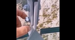 VIDEO Širi se snimka, čovjek prstima odvijao vijak na Skywalku na Biokovu