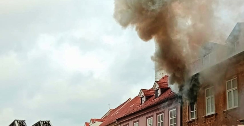 Jučer gorio stan u Vlaškoj u Zagrebu, vatrogasci spasili dvoje ljudi