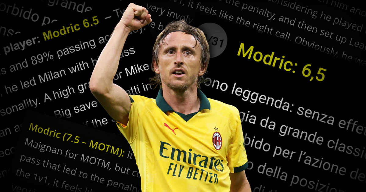 Talijanski mediji: Ja sam Luka Modrić, legenda. Režiser talijanskog klasika