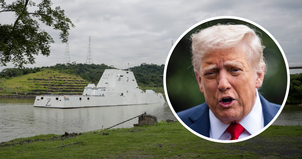 Trump: Brodovi trebaju biti od čelika. Aluminij se topi kad vidi da ide projektil