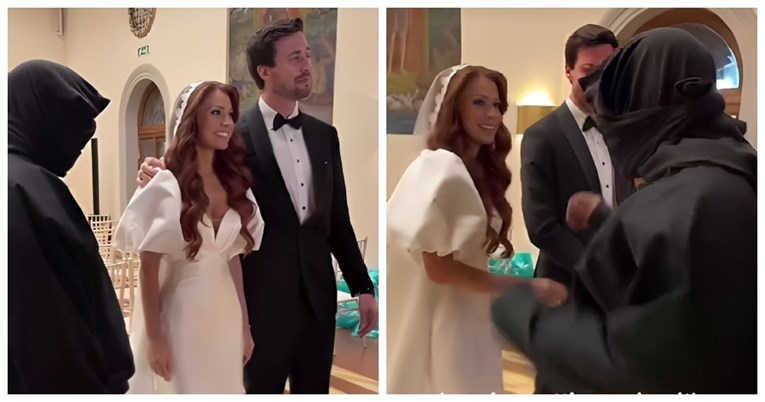 VIDEO Izgleda da je Kanye West upao bos na vjenčanje, reakcija mladenaca je hit 