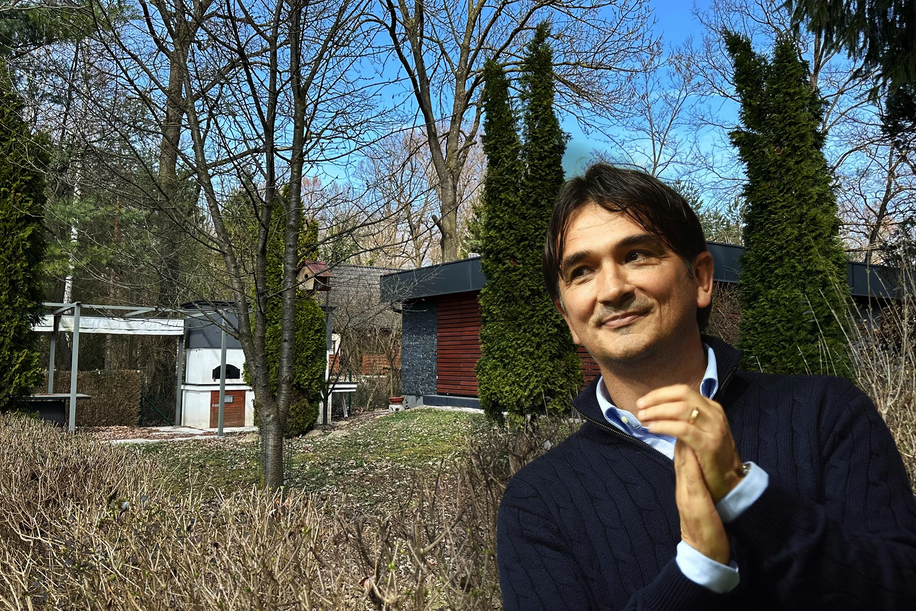 Izbornik Dalić bespravno gradio u parku uz Dravu. "Ja bih mu to sve srušio"