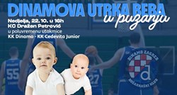 Dinamo traži najbržu bebu Zagreba: U poluvremenu utrka beba u puzanju