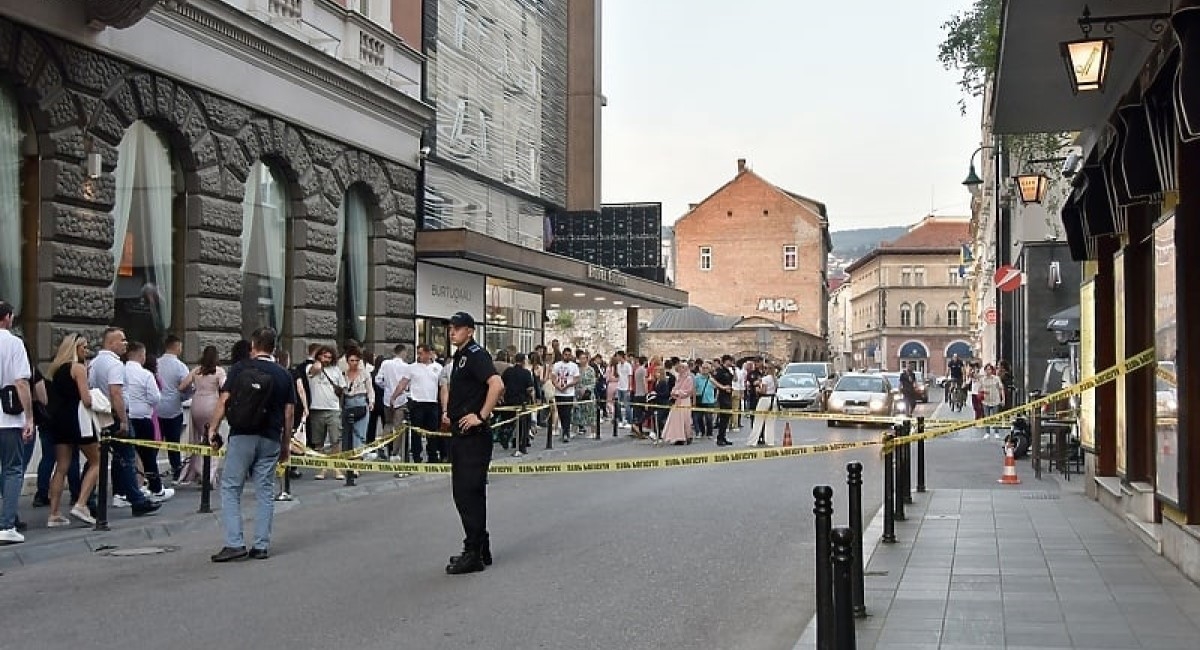 Pucnjava u centru Sarajeva, ranjen muškarac