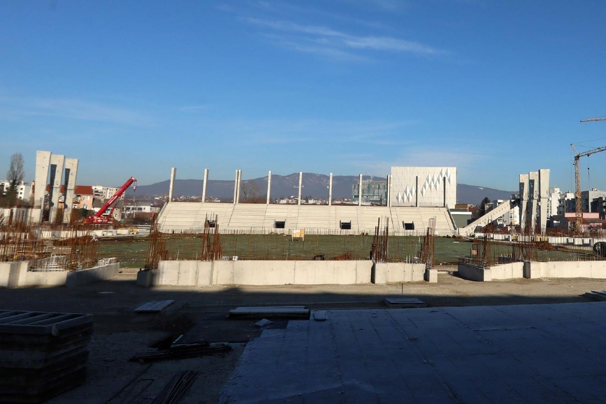 Pogledajte kako napreduju radovi na izgradnji stadiona u Kranjčevićevoj