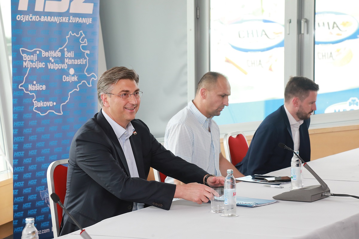 Plenković: Vjerujem da će Slavonci vidjeti što je ova vlada učinila za Slavoniju