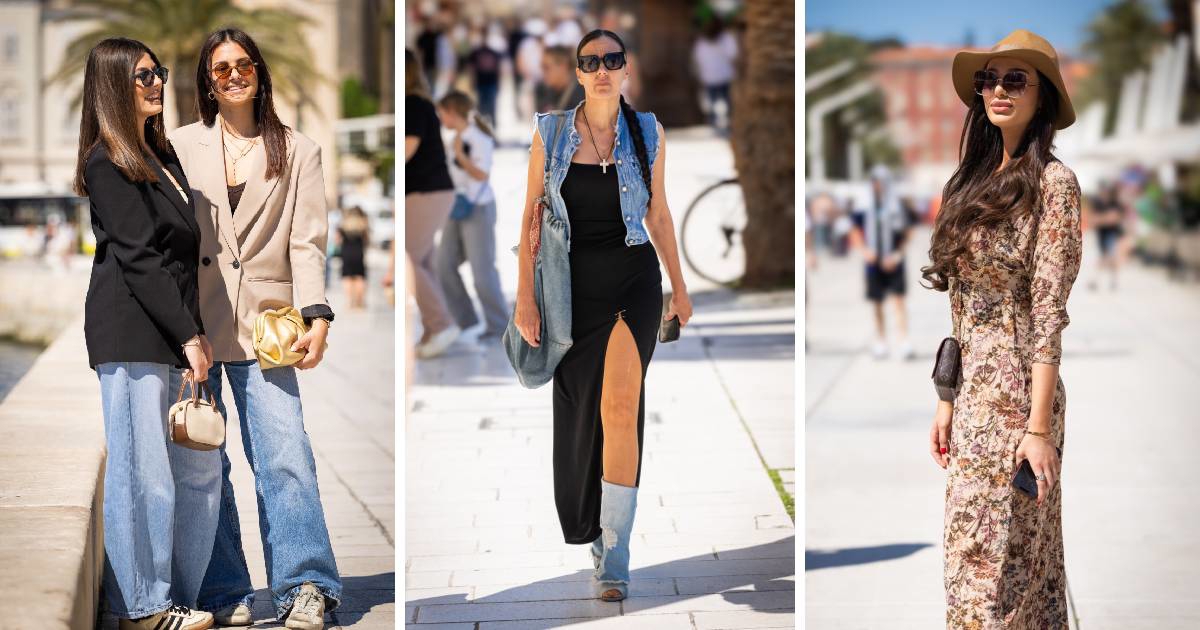 Split je danas izgledao poput modne piste, pogledajte kombinacije