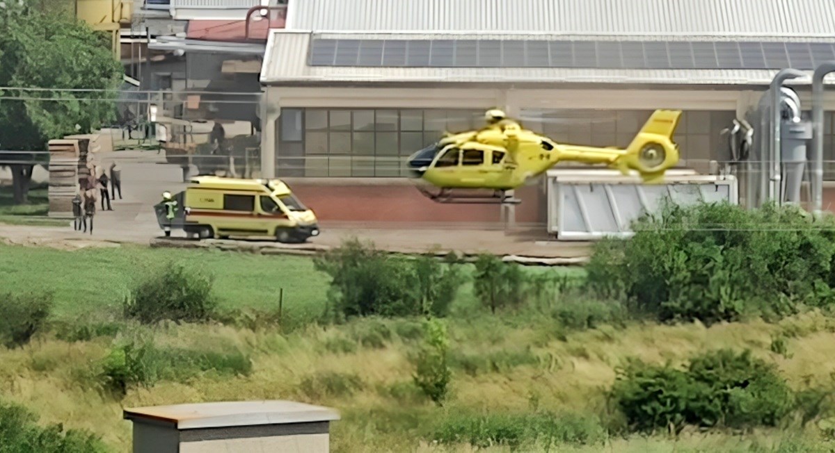 Eksplozija u Čazmi: Jedna osoba mrtva, dvije teško ozlijeđene. Stigao helikopter