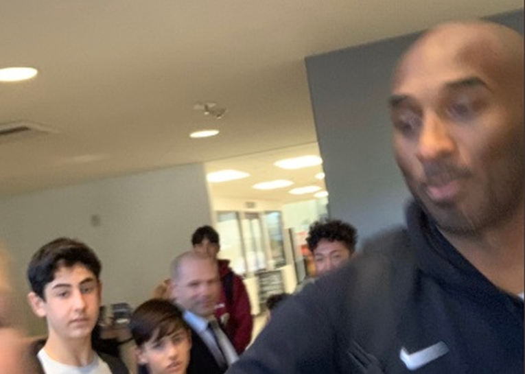 Ovo je zadnja fotka Kobea Bryanta, snimio je 13-godišnjak samo dan prije nesreće