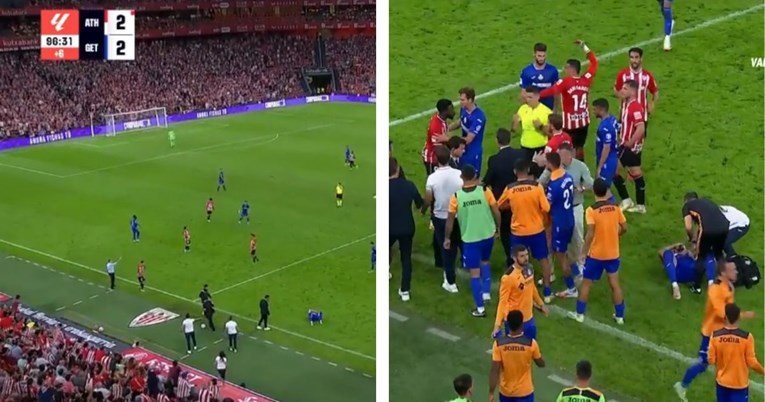 Getafe je imao igrača više i bod, a onda je njegov trener zgrozio ovim potezom