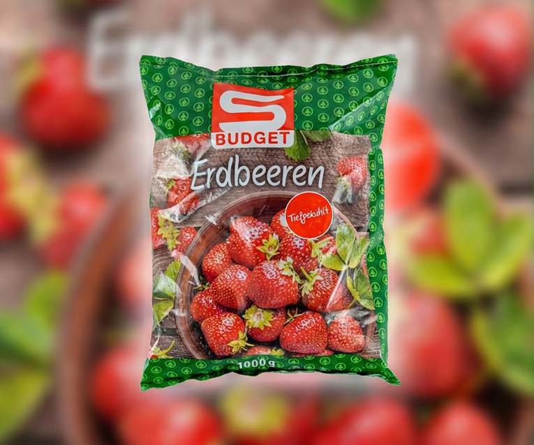 S polica Spara povučene smrznute jagode