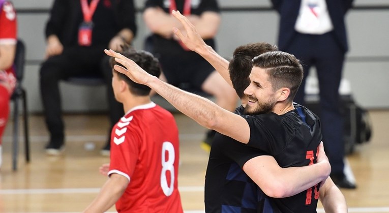 Hrvatska futsal reprezentacija zabila čak sedam golova Danskoj