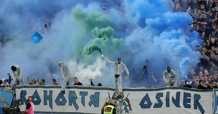 Kohorta poslala podršku Boysima u Grčkoj, razvila i transparent u centru Osijeka