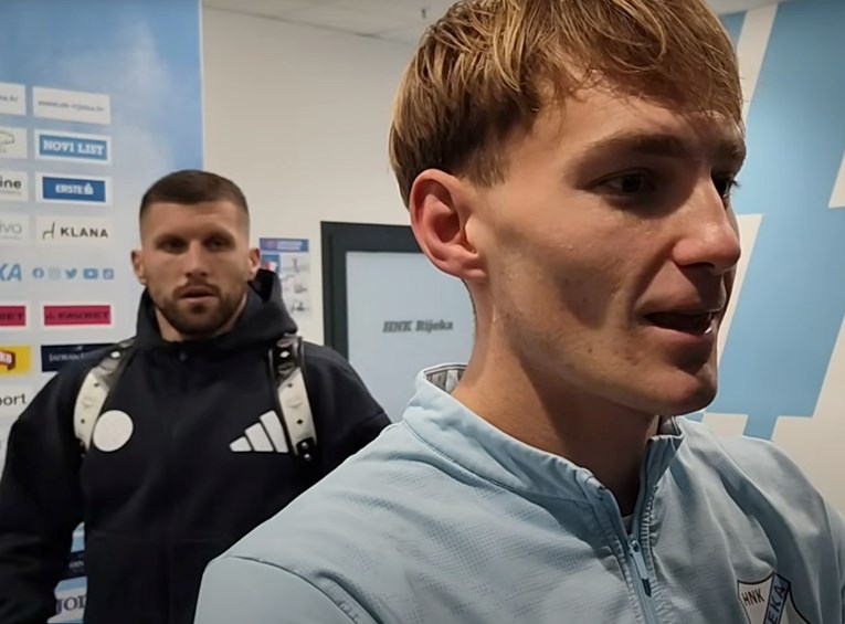 Fruk davao izjavu, a onda mu se iza leđa pojavio Rebić. Pogledajte što mu je poručio