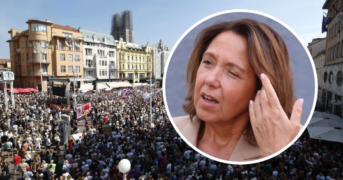 Što je Plenković rekao na prosvjed? Ministrica: Nisam ga pitala