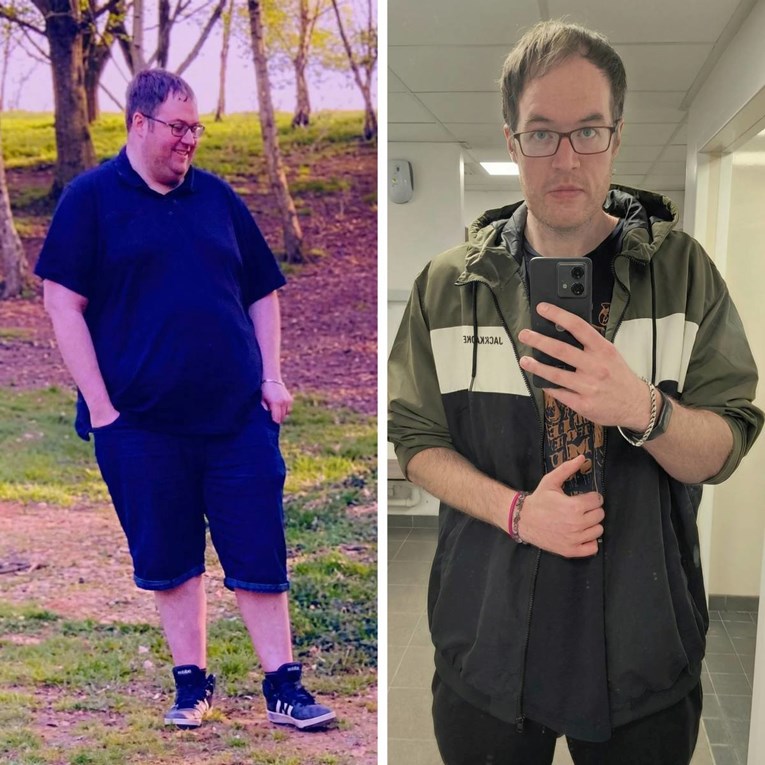 Izgubio 110 kilograma držeći se samo jedne jednostavne navike: "Počelo je slučajno"