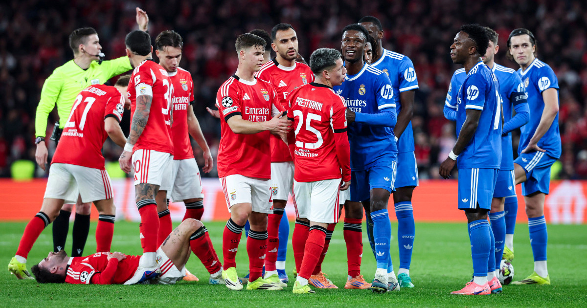 VIDEO Vinicius optužio igrača Benfice za rasističke uvrede. Susret nakratko prekinut